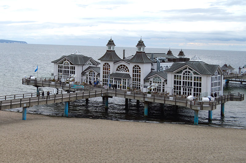 Die Seebrücke Sellin an der Ostsee